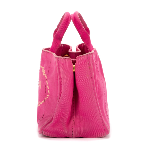 Prada Canapa Tote Denim - Picture 3 of 8